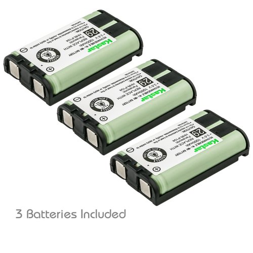 Panasonic Compatible Cordless Phone Battery Set by Kastar