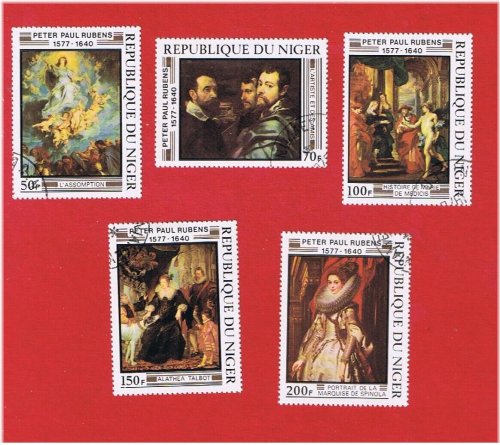 Niger Artistic Heritage Stamps