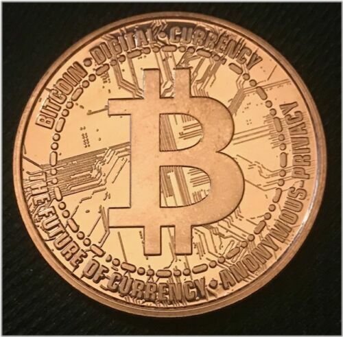 Copper Bitcoin Round