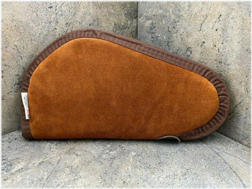 Suede Leather Pistol Case