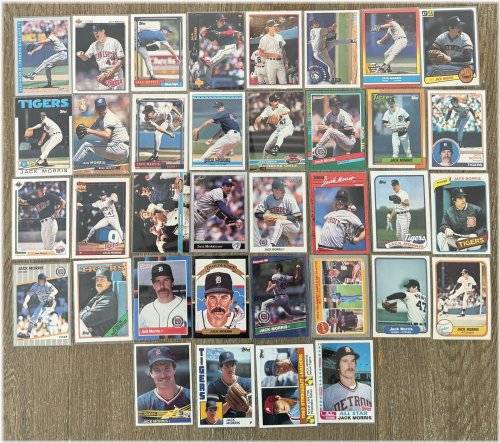 Legendary Tigers Baseball Card Collection