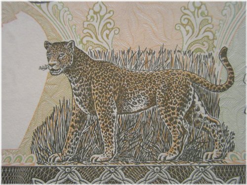 Himalayan Leopard 2 Rupees Banknote