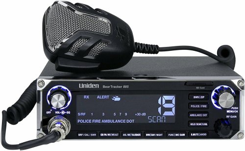 BearTracker 885 Hybrid CB Radio with GPS and Antenna