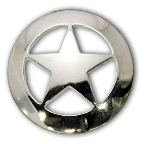 Texas Ranger Star Silver Medallion Set