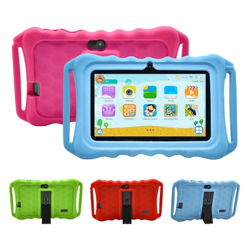 Kid's Companion Tablet Bundle with Dual Cameras and WiFi