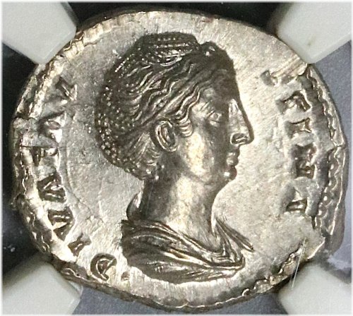 Eternal Denarius of Faustina Sr