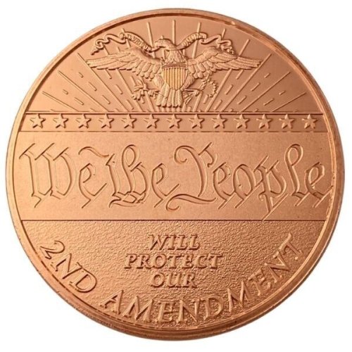 Liberty's Legacy Copper Round