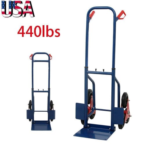 AscendPro Heavy Duty Moving Dolly - 440lb Capacity for Stair Climbing and Warehouse Handling