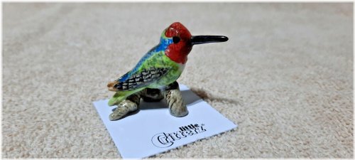 Anna's Miniature Hummingbird Figurine by Little Critterz