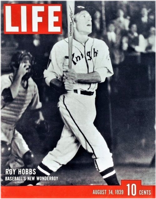 The Natural" Baseball Legend Poster