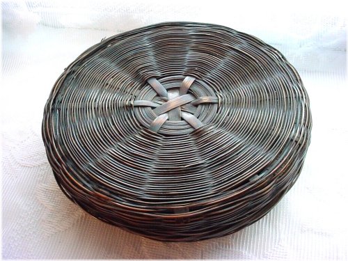 Vintage Wicker Sewing Caddy