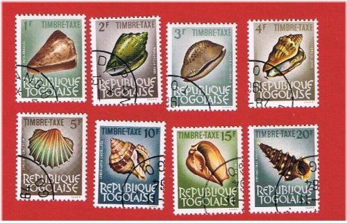 Togo Postage Due Stamps Collection