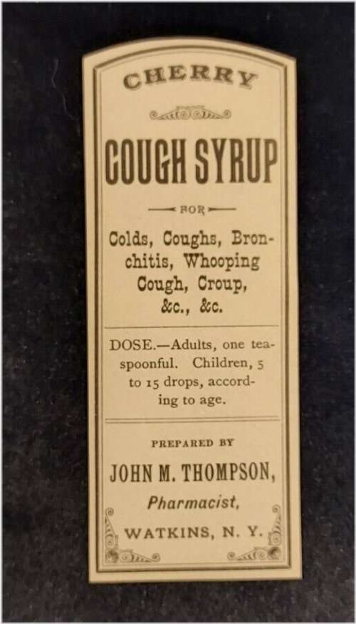 Cherry Cough Elixir by John Thompson