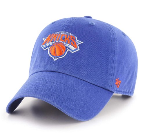 Knicks Blue Clean Up Adjustable Dad Hat
