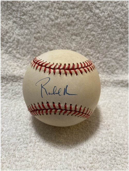 Vintage San Francisco Giants Autographed Baseball by Robb Nen