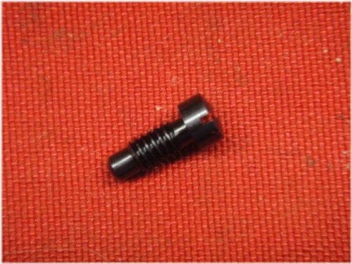 Antique Firearm Steel Strain Screw - Round Butt - BLUED