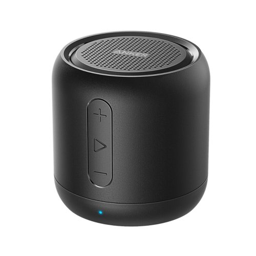 Soundcore Mini Portable Speaker with Enhanced Bass and Noise-Cancelling Mic