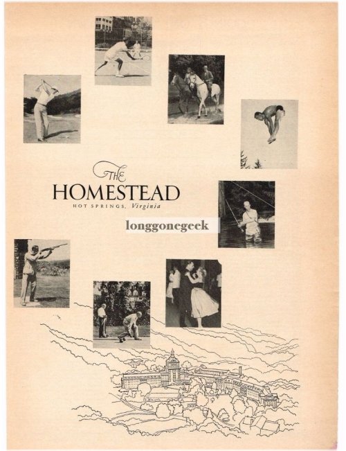 Homestead Vintage Print Ad