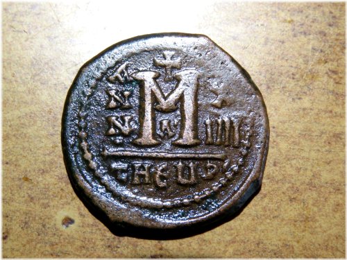 Maurice Tiberius Byzantine Coin