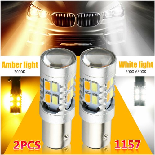 Dual Color Switchback LED Turn Signal Light Bulb