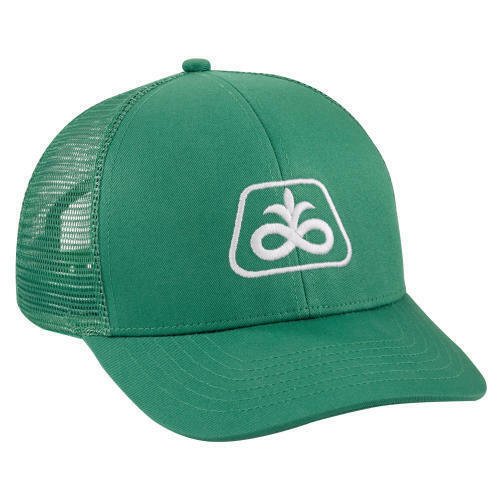 Green Mesh Back Cap with Pioneer Seed Logo