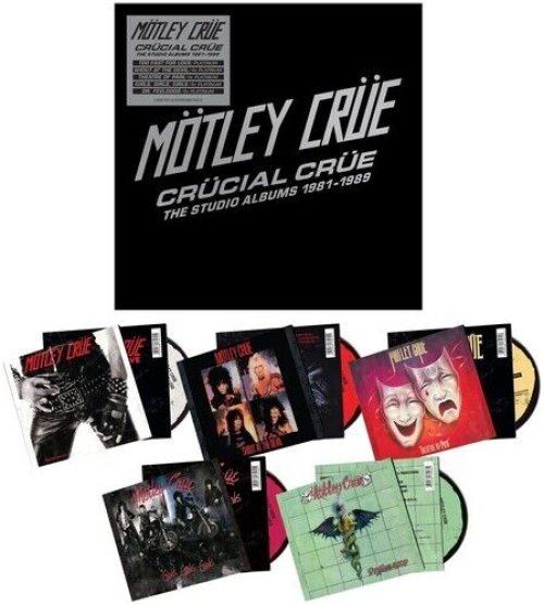 Crucial Crue: The Complete Studio Recordings (1981-1989)" CD Box Set