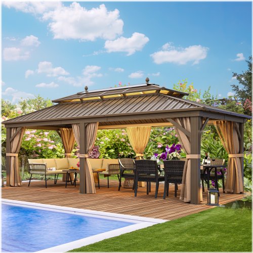 Aluminum Haven with Dual Roof Panels