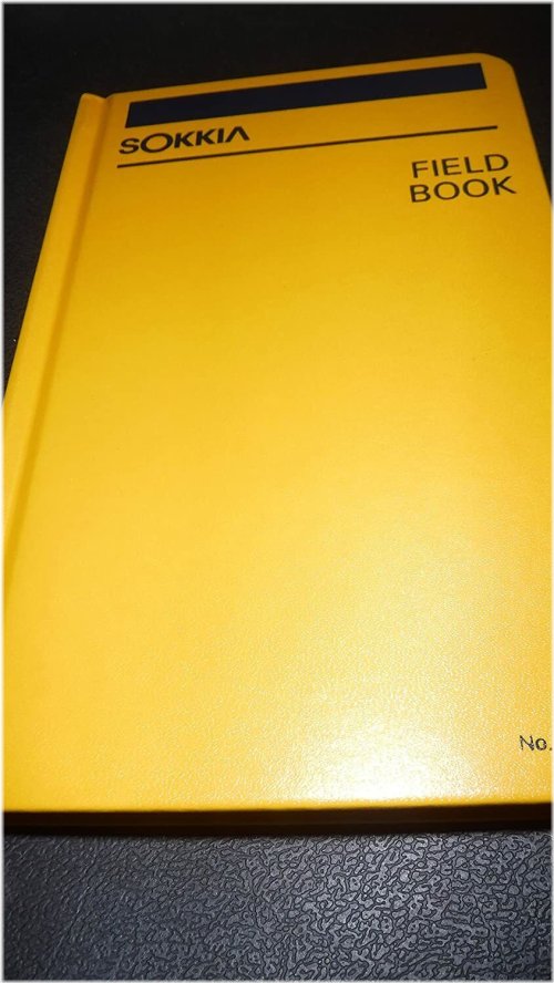 Yellow Field Notebook 8152-60 by Sokkia