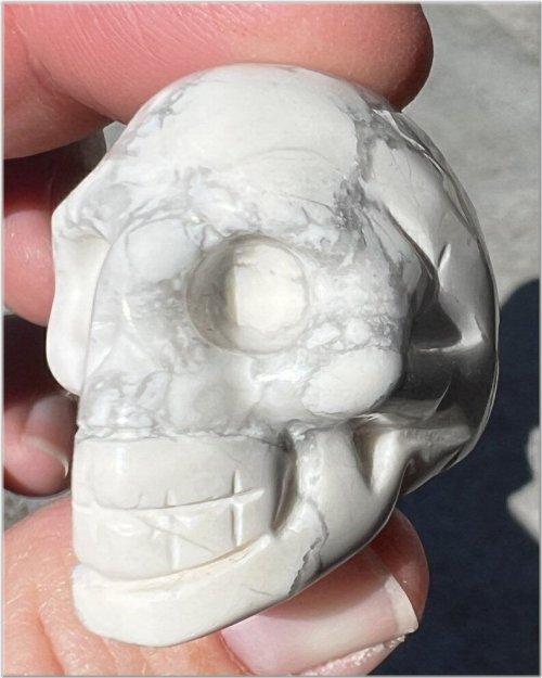 Howlite Harmony Skull