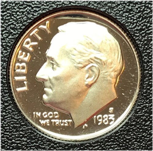 1983-S Proof Roosevelt Dime