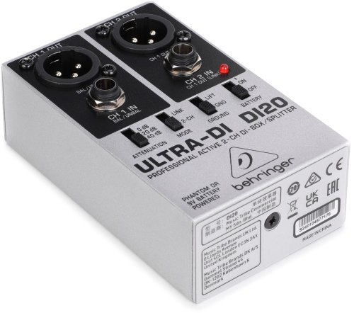 Ultra-Split DI20 Active Audio Interface