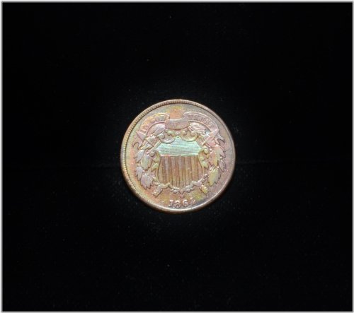 1864 Two Cent Piece #EB14437