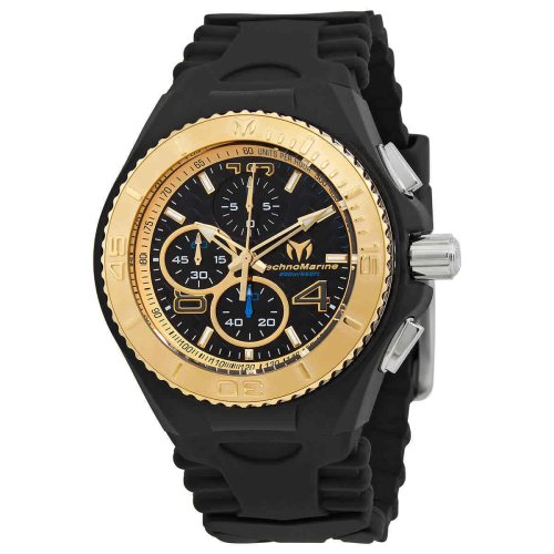 Black Dial Jellyfish Chronograph Watch