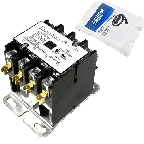 4-Pole 40 Amp Coil 120V AC Relay