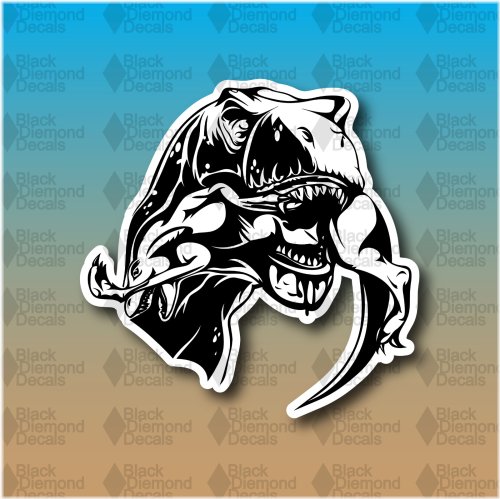 Raptor Tracks Vinyl Decal - Handcrafted Off-Road Design