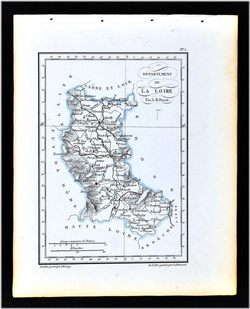 French Department Map Collection