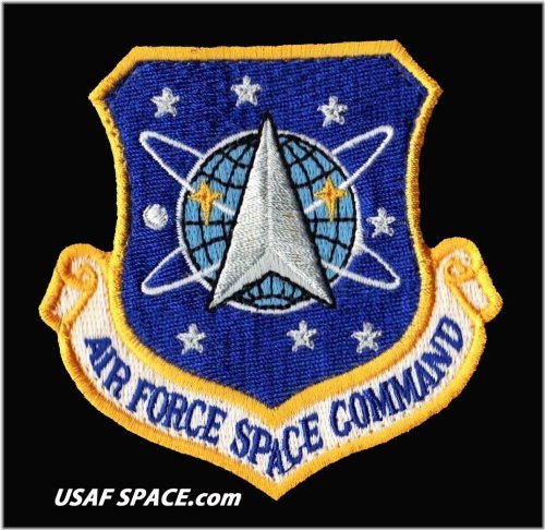 Space Command Patch - Authentic US Air Force Memorabilia