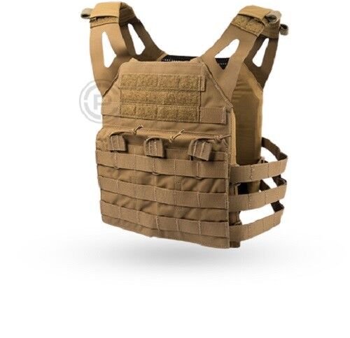 Coyote Brown Plate Carrier Vest - Medium Size