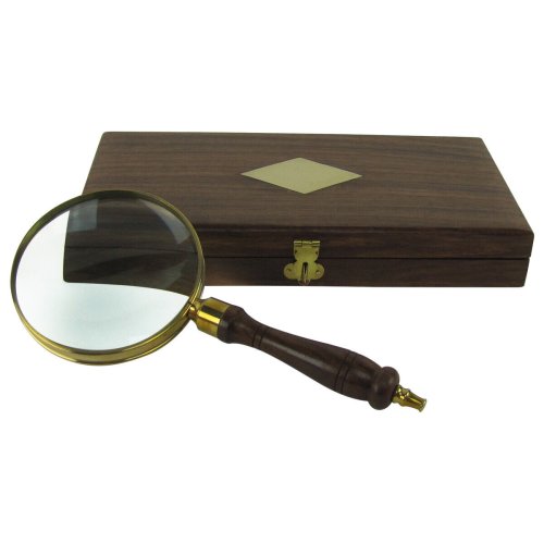Vintage Explorer Magnifying Glass Set