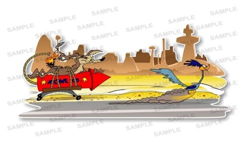 Rocket Chase Decal