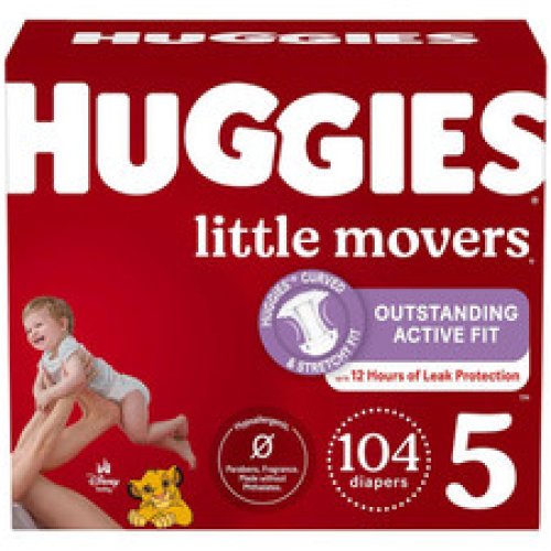 Little Movers Size 5 - 104ct