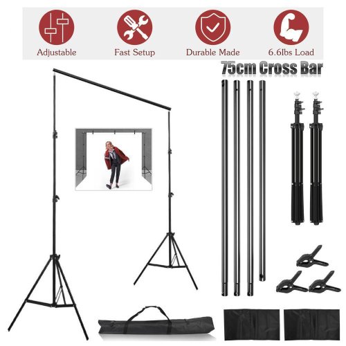 FlexFrame Backdrop Stand Set with Sand Weight Bag