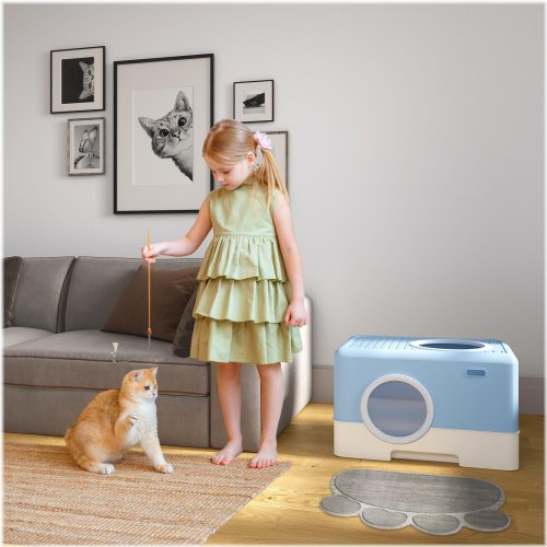 CozyPaws Covered Litter Pan