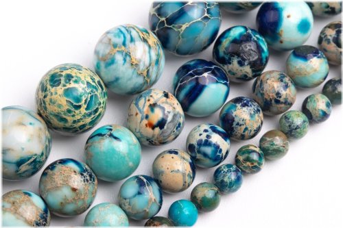 Imperial Jasper Gemstone Beads