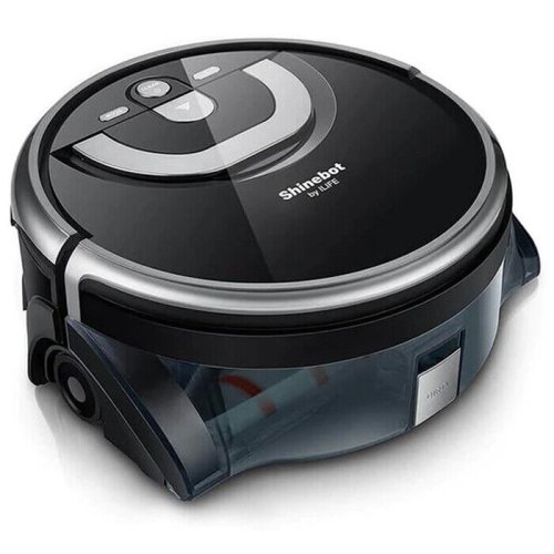 Shinebot W400 Floor Washing Robot (Black/Silver)