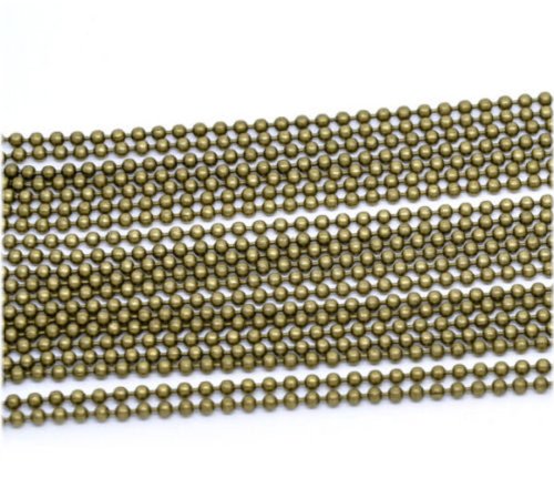 Bronze Tone Ball Chain Set