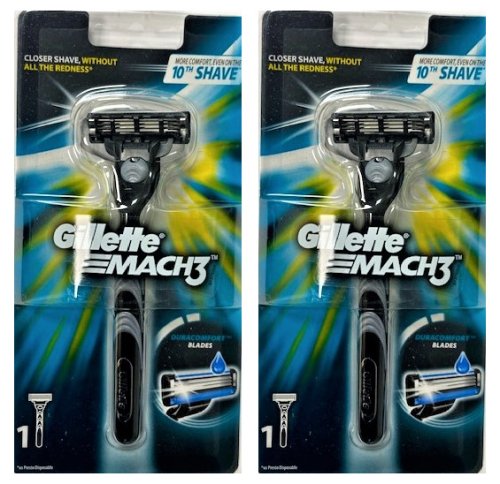 Mach3 and Venus Compatible Razor Handle (2 Pack)