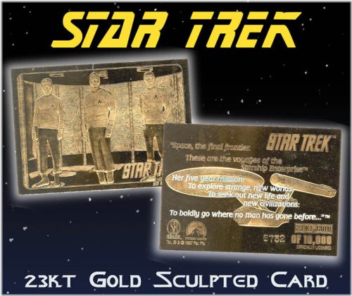Star Trek Big 3 Transporter Gold Card