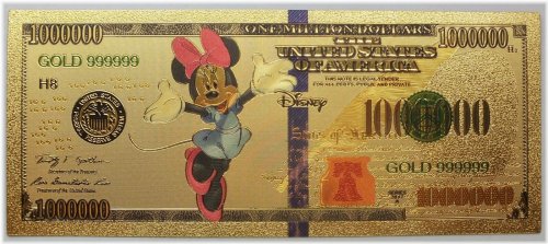 Golden Mickey's Treasure Note