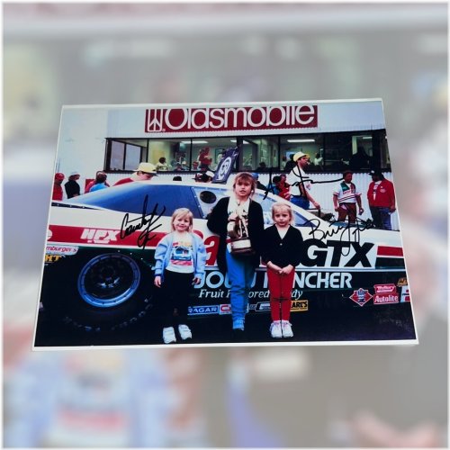 Legends of the Track Autographed Photo